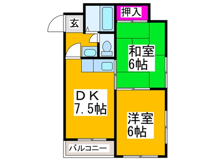 間取り図 エクセレント堺