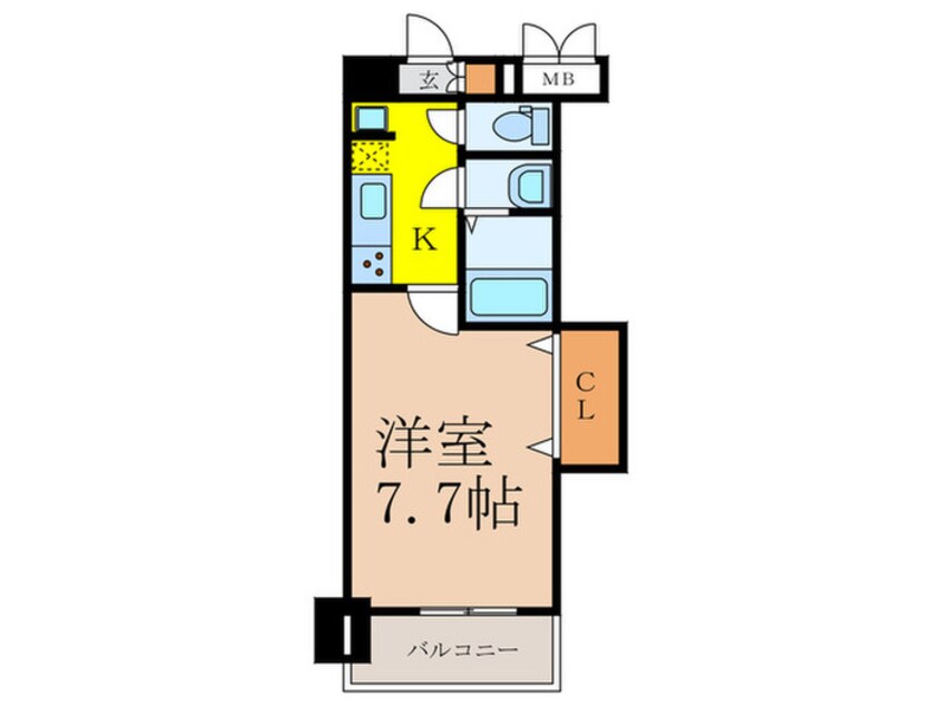 間取図 Luxe新大阪EASTⅠ