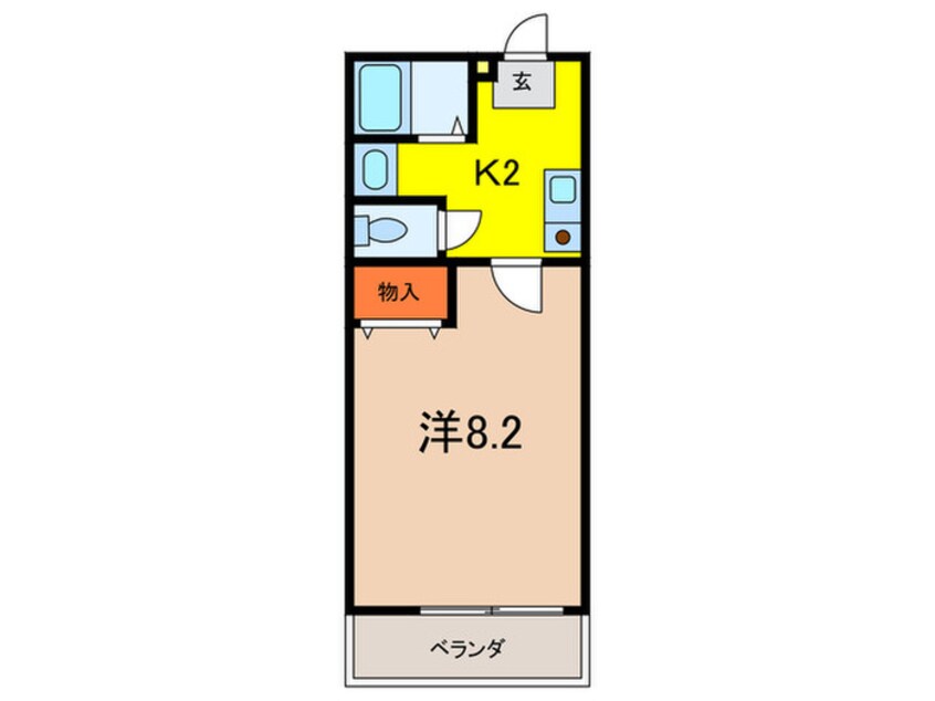 間取図 御影雅ハイツ