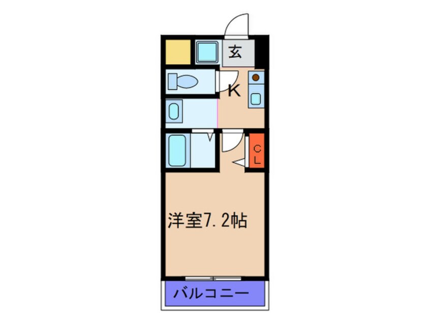 間取図 サニ－西九条