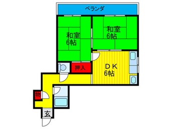 間取図 グランドピア守口(501)