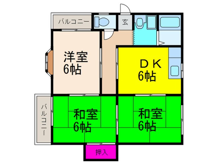 間取り図 津之江ハウス