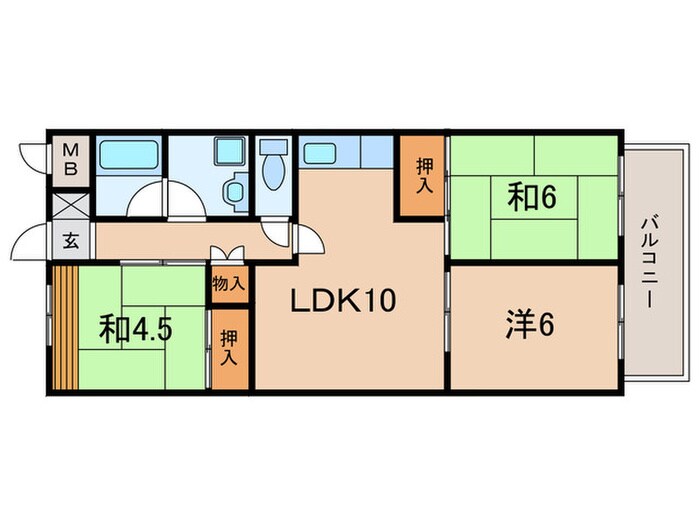 間取り図 シャルムアナダ