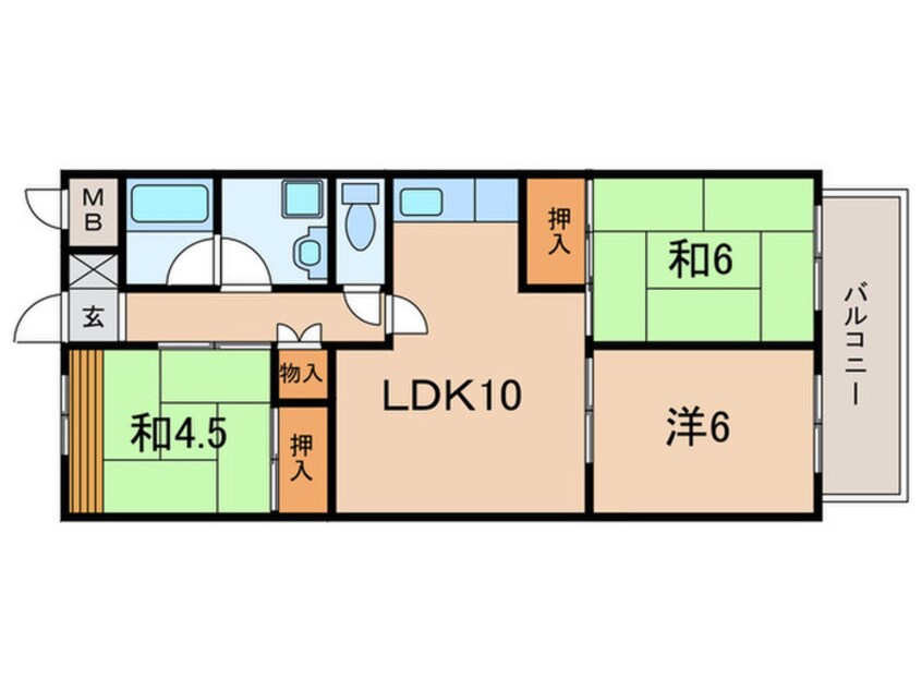 間取図 シャルムアナダ