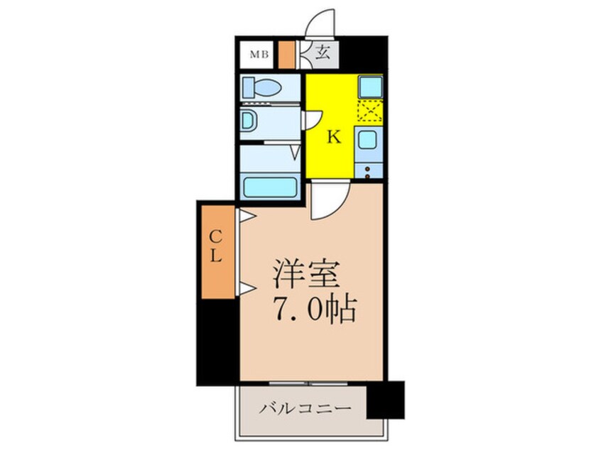 間取図 Luxe新大阪EASTⅡ