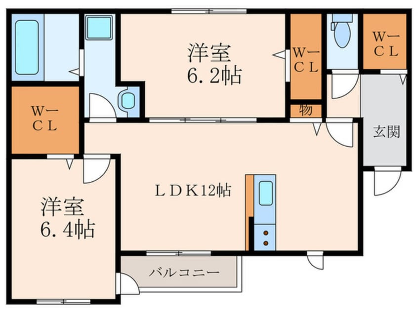 間取図 メゾン喜