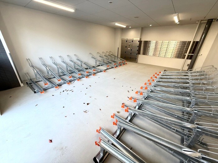 駐輪場 フォーリアライズ福島ルノン