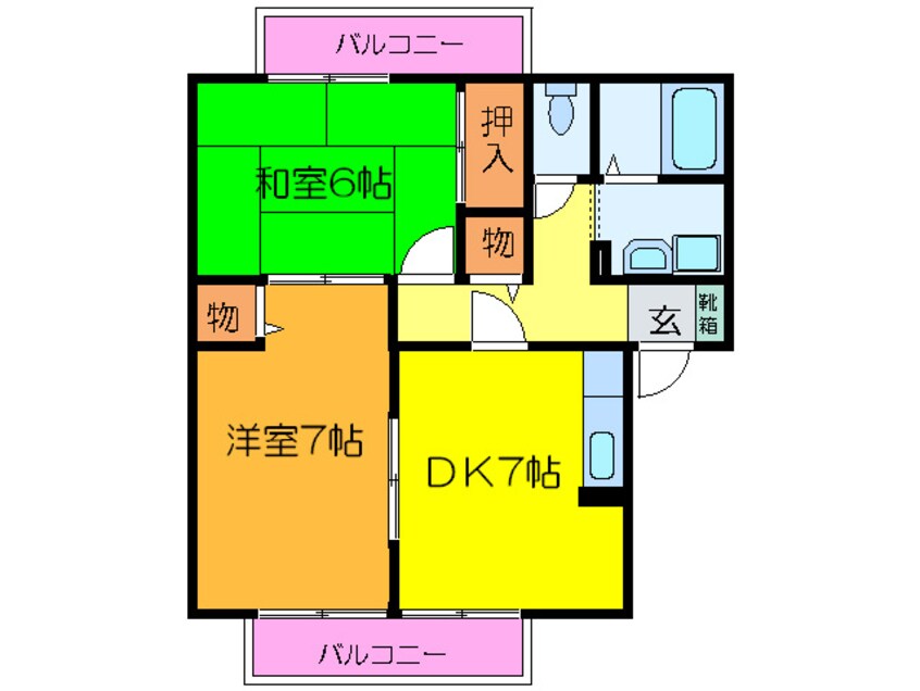 間取図 エル・セレッソ