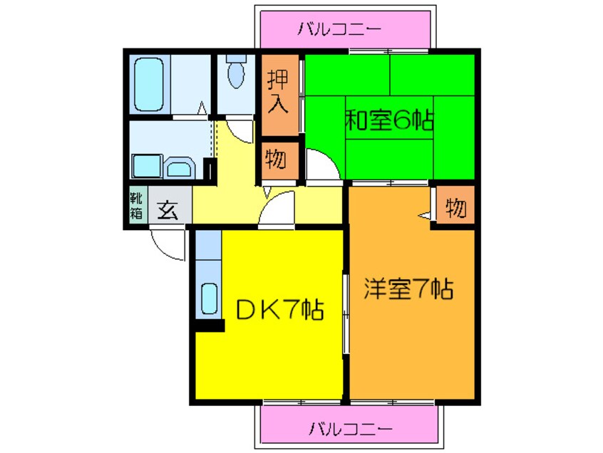 間取図 エル・セレッソ