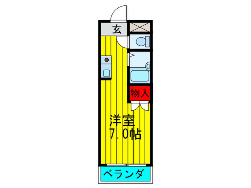 間取図 エルロード有馬香里