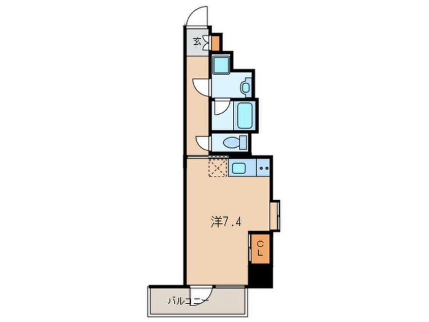 間取図 コンフォート王子