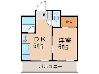 間取図 メゾン琵琶