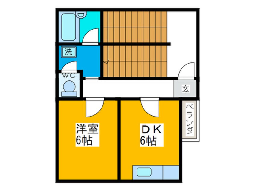 間取図 新在家マンション