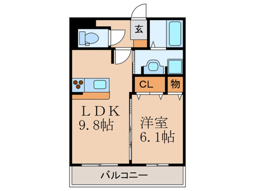 間取図 サンクレール