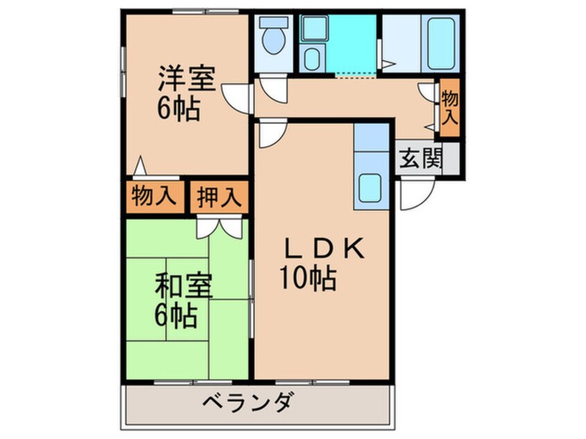 間取図 ラ・レモンドＡ棟