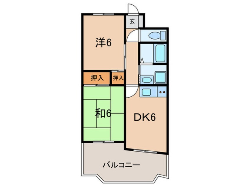 間取図 ハイムマツモト