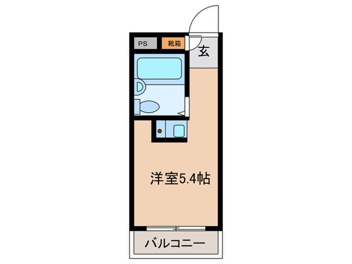 間取り図 パークサイド上本町駅前