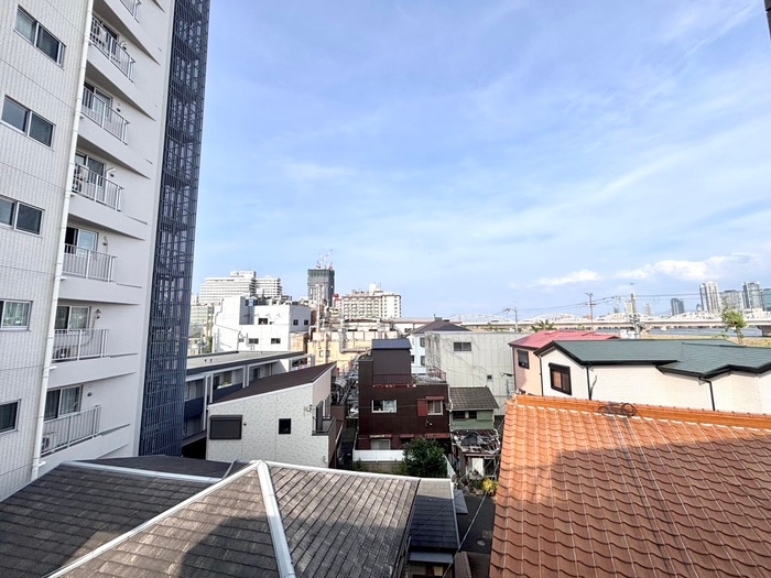 室内からの展望 キャナル新北野