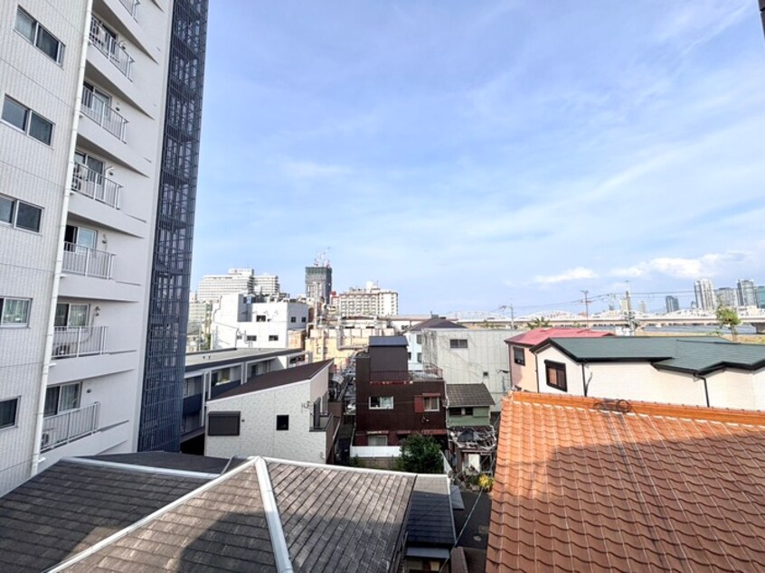 室内からの展望 キャナル新北野