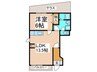 メドラ 1LDKの間取り
