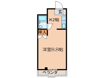 間取図 第２ハイツ富士