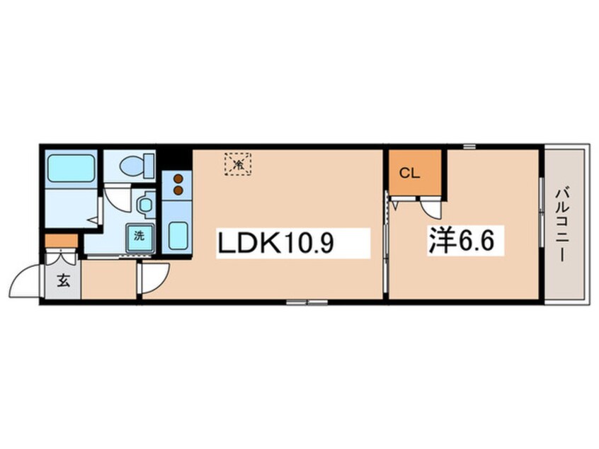 間取図 サンハイム桑津