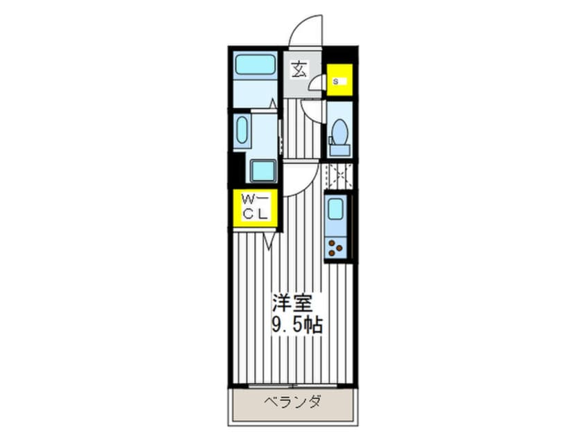 間取図 パ－ルレジデンス芦原橋