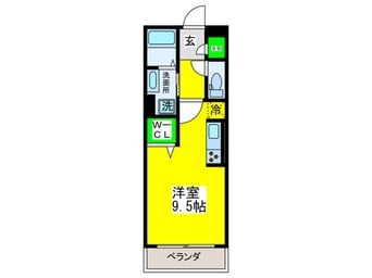 間取図 パ－ルレジデンス芦原橋