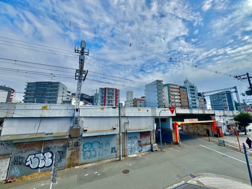 室内からの展望 パ－ルレジデンス芦原橋