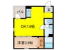 Ｆ＋ｓｔｙｌｅ西取石３号館 1DKの間取り