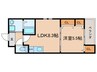 フジパレス・リズフィユ 1LDKの間取り