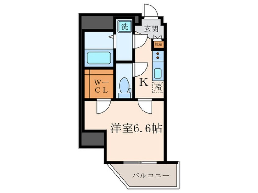 間取図 ﾌｧｰｽﾄﾌｨｵｰﾚ尼崎ｳｴｽﾄ