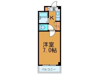 間取図 オリエンタル楠根