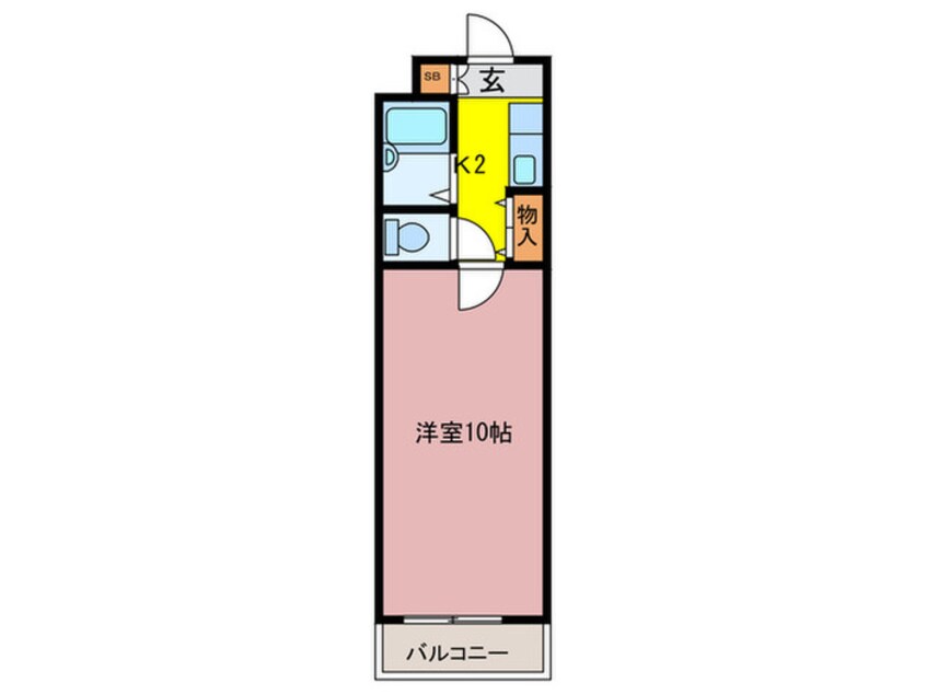 間取図 オリエンタル楠根