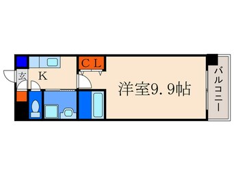 間取図 アスティオン深草