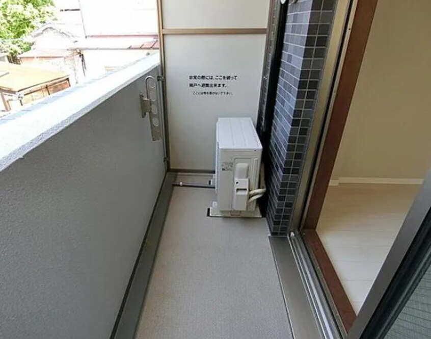 ベランダ・バルコニー ベラジオ京都鞍馬口(206)