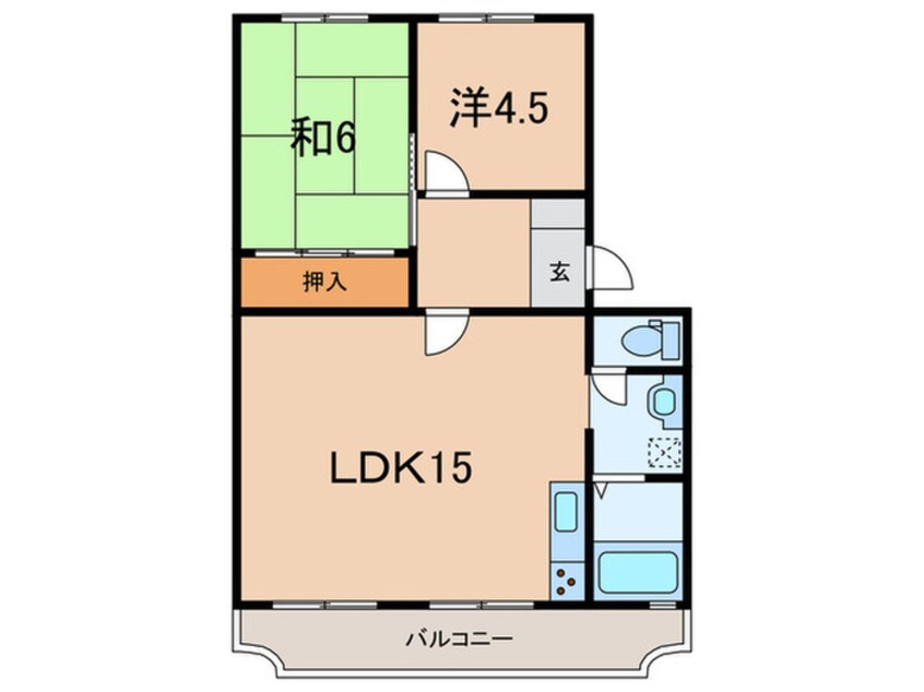 間取図 メゾン北鈴