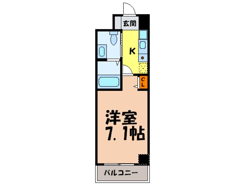 間取図 アロハ三宮