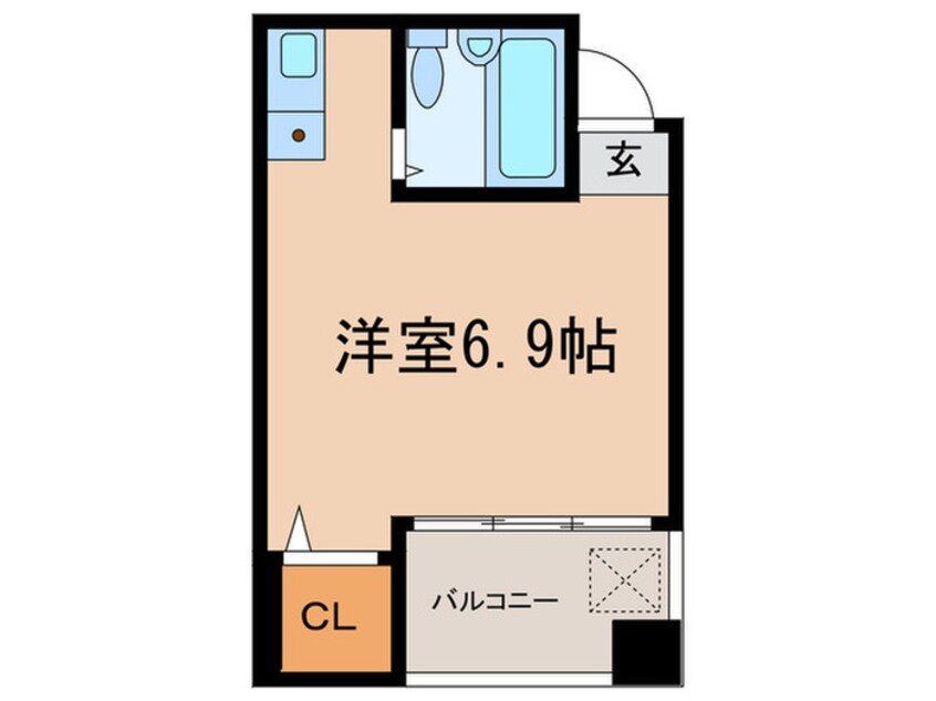 間取図 メゾンハマダ