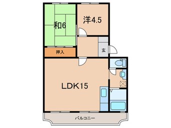 間取図 すずらん台コート