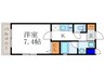 ベラジオ雅び京都円町Ⅱ(308) 1Kの間取り