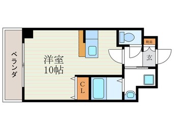 間取図 レスペランス西小路