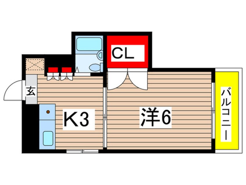 間取図 サンベールハイム