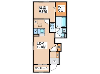 間取図 ソレアードⅢ