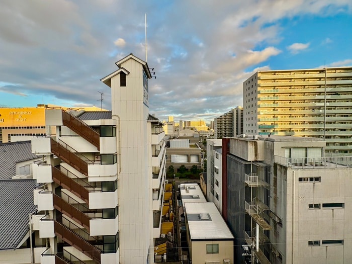 室内からの展望 サンロイヤル長柄