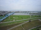 河川公園(公園)まで350m サンロイヤル長柄