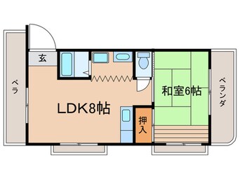 間取図 グレ－ス桂