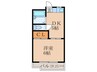 グレ－ス桂 1DKの間取り