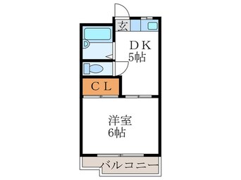 間取図 グレ－ス桂