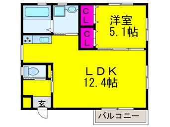 間取図 ALLAIANCE鳳東町
